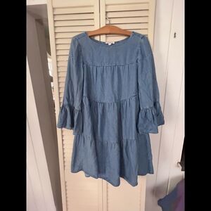 BeachLunchLounge blue denim dress